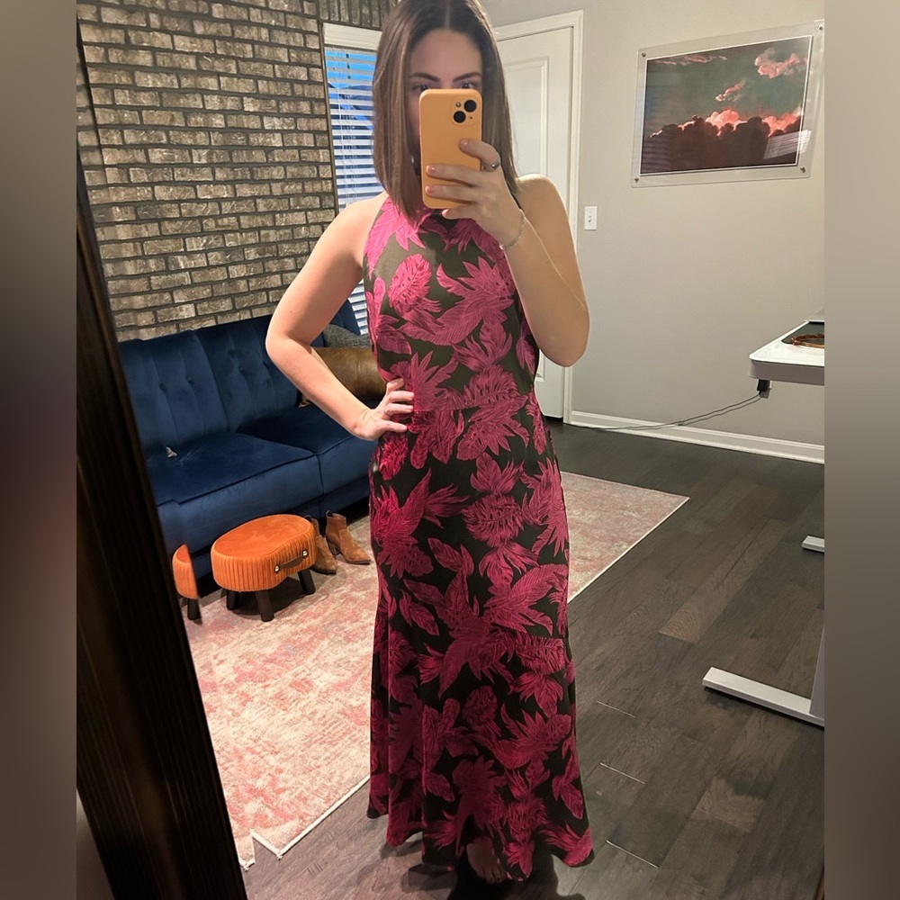Sam Edelman High Neck Formal Dress | Size 4 | Wedding Guest or Cocktail